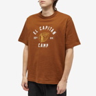 Uniform Bridge Men's Camp Water T-Shirt in Brown