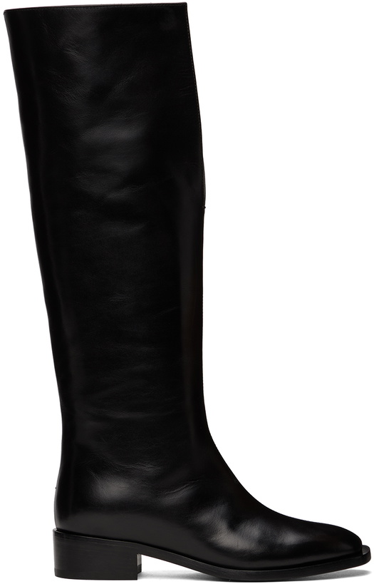 Photo: Peter Do Black V-Neck Tall Boots