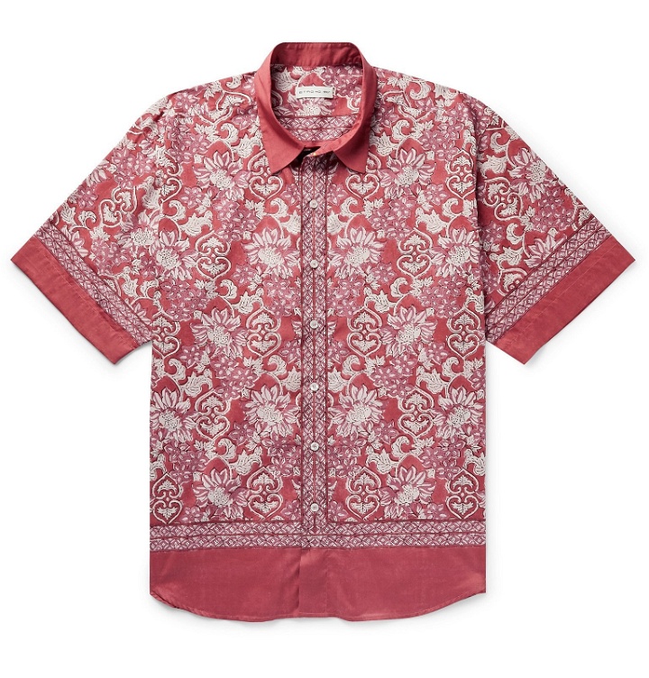 Photo: Etro - Printed Cotton Shirt - Pink