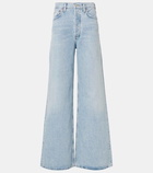 Agolde Dame Jean high-rise wide-leg jeans