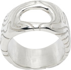 octi Silver Globe Ring