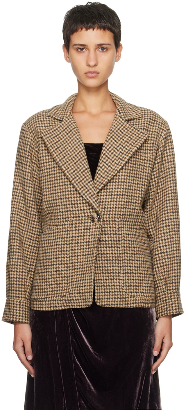 Caro Editions Brown Annika Jacket