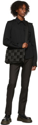 Bottega Veneta Black Webbing Cassette Bag