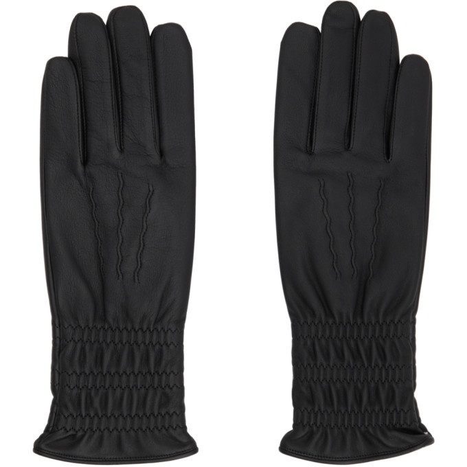 Photo: Sasquatchfabrix. Black Lambskin Long Gloves