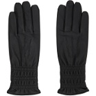 Sasquatchfabrix. Black Lambskin Long Gloves