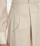 LOW CLASSIC - Wool Bermuda shorts
