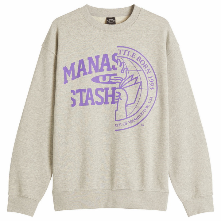 Photo: Manastash Men's Citee Collegiate Sweatshirt in Oxford