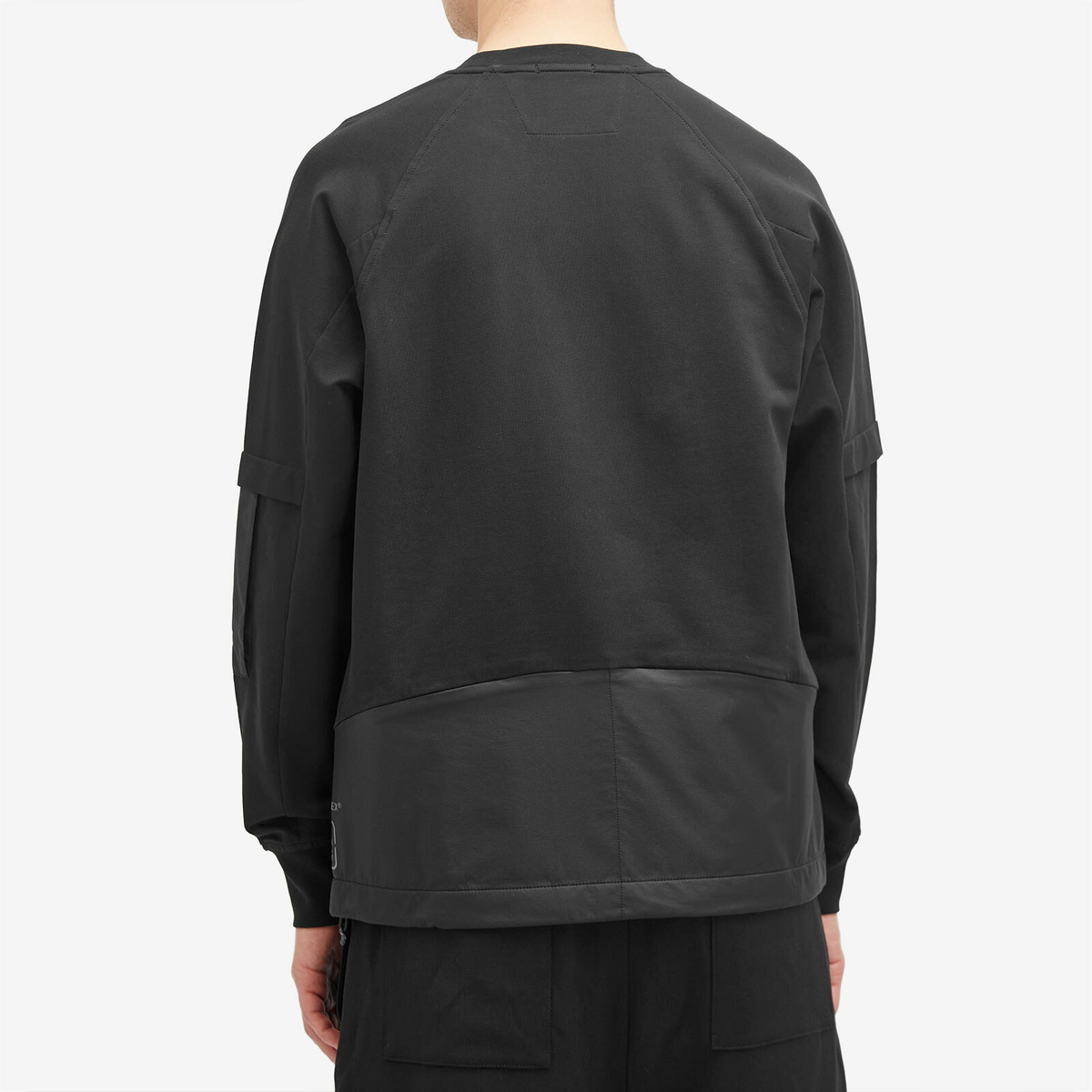 C.P. Company Men's Metropolis Crew Neck Sweatshirt in Black