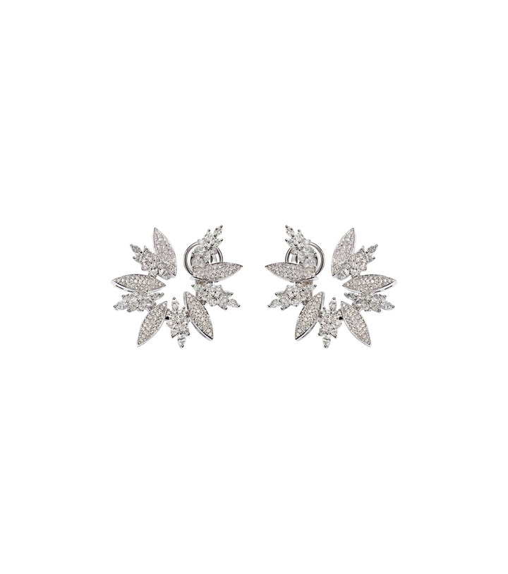 Photo: Yeprem Y-Couture 18kt white gold clip-on earrings with diamonds