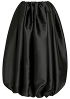 Calvin Klein Yael Gathered Satin-crepe Maxi Skirt Black