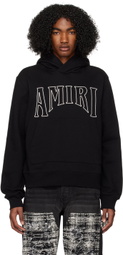 AMIRI Black Bonded Hoodie