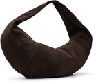 Cordera Brown Suede Crossbody XL Bag