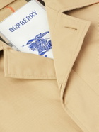 Burberry - Coated-Cotton Trench Coat - Neutrals