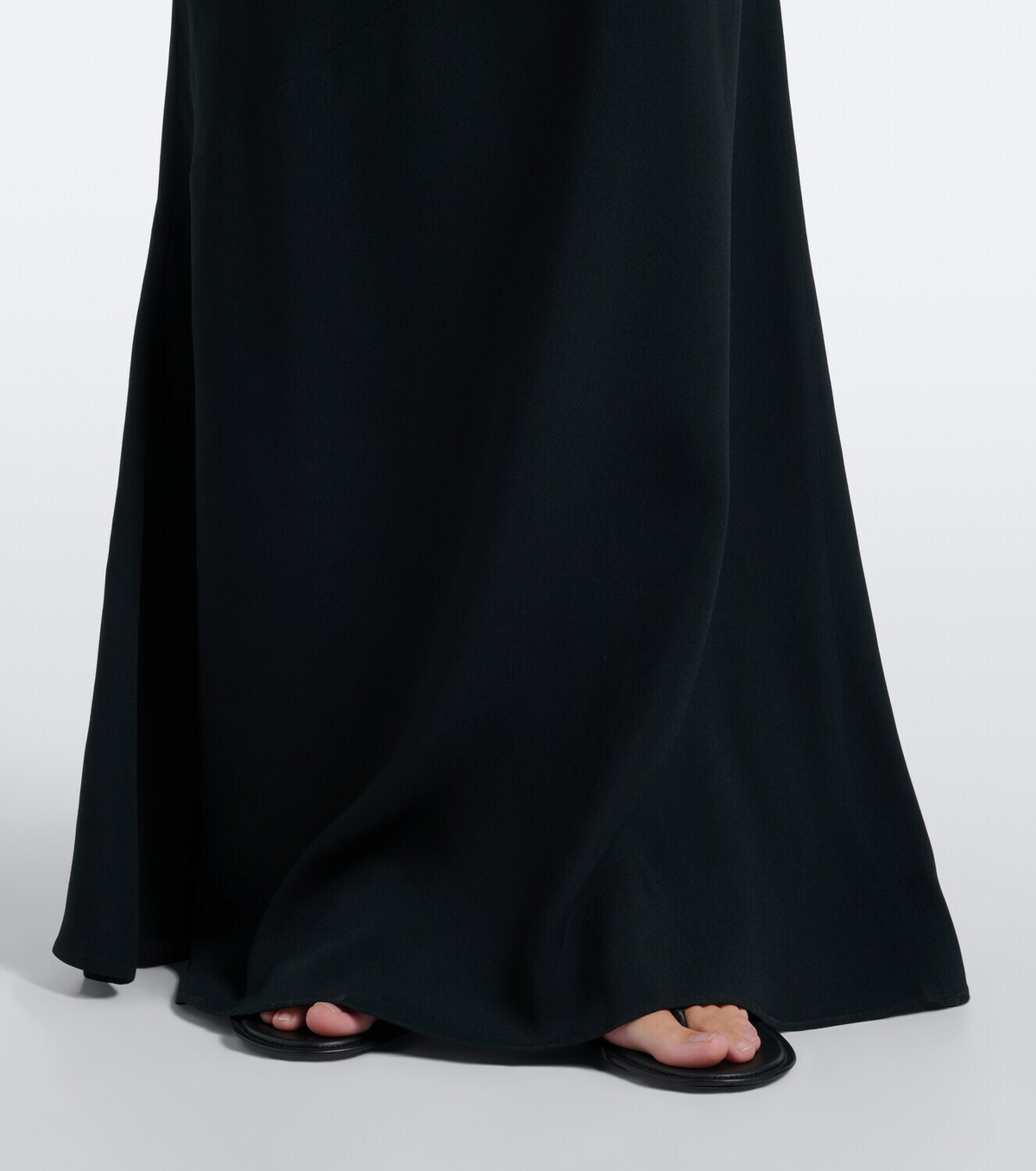 Jacquemus Drapée jersey maxi dress