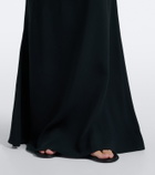 Jacquemus Drapée jersey maxi dress