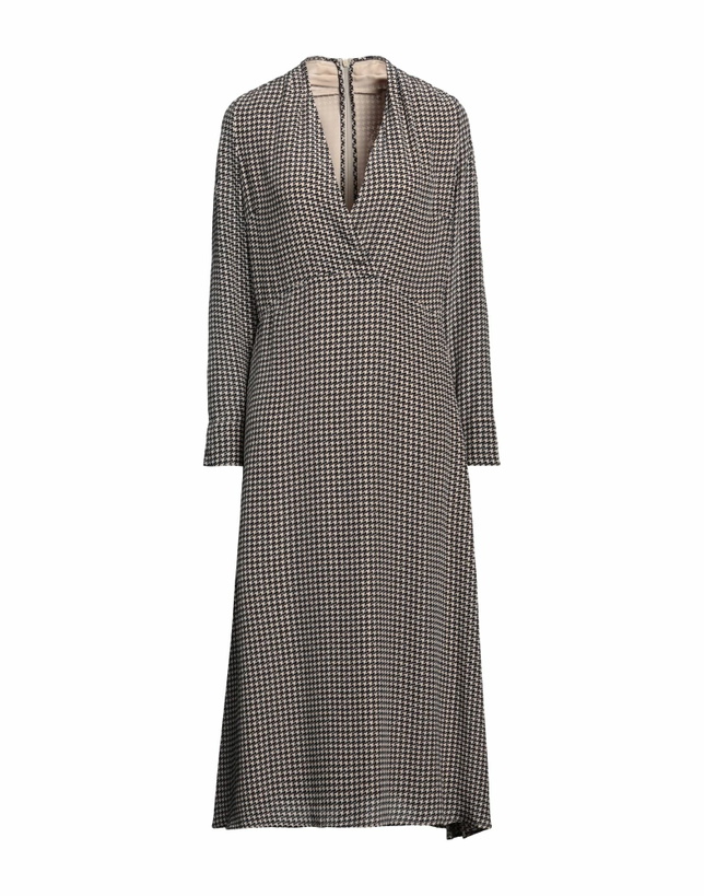 Photo: Skills & Genes Womens Midi dress in Beige
