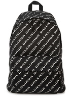 Balenciaga Wheel Logo-print Nylon Backpack - Black And White - One Size