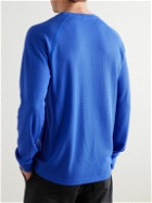 Outdoor Voices - FastTrack Waffle-Knit T-Shirt - Blue