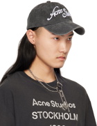 Acne Studios Black Logo Cap