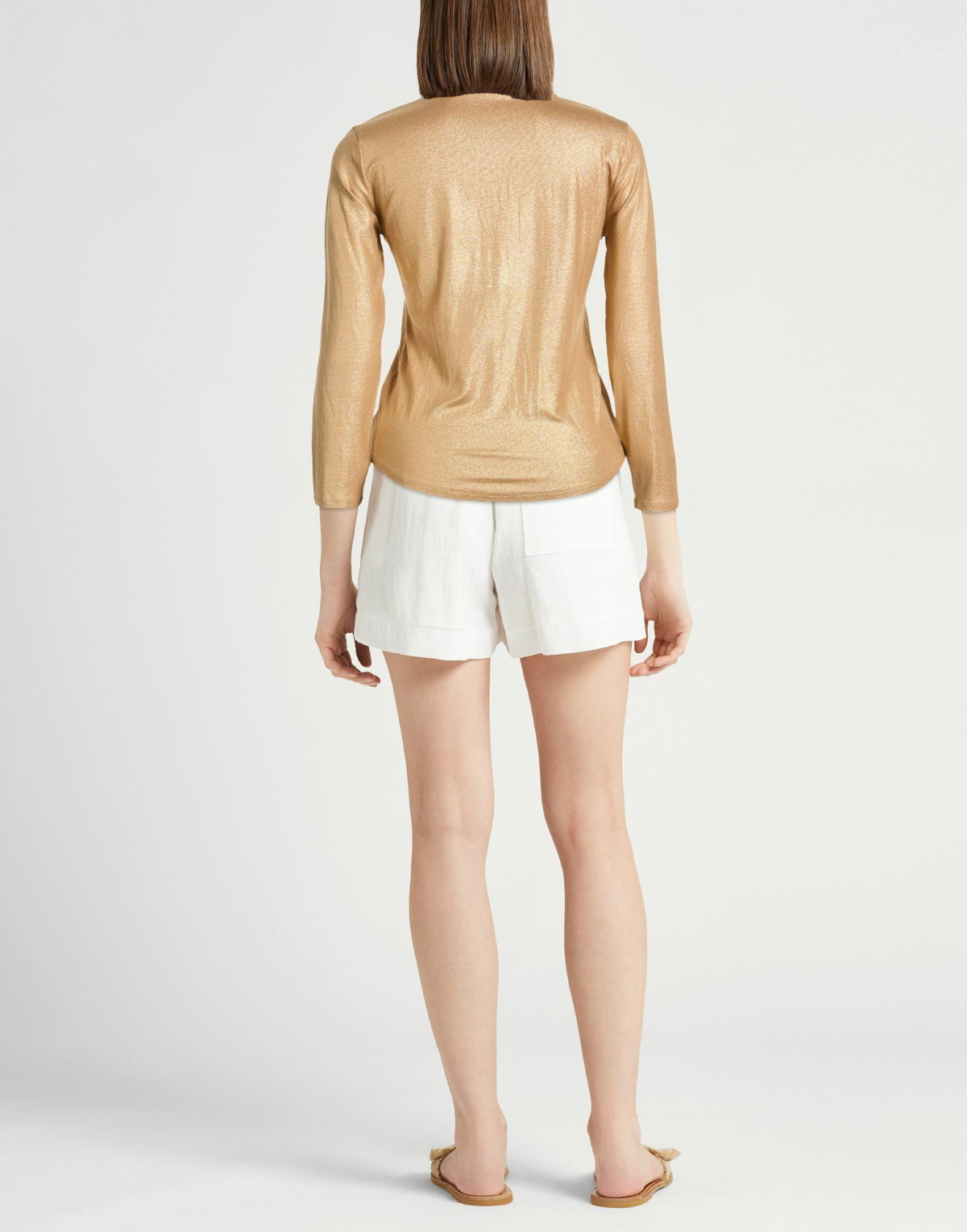 Majestic Filatures Womens Shirt in Gold