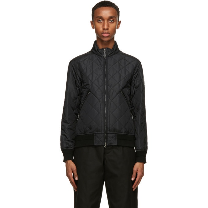 Photo: Burberry Black Nylon Quilted Jacket