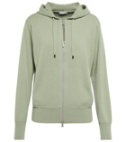 Brunello Cucinelli Embellished cashmere hoodie