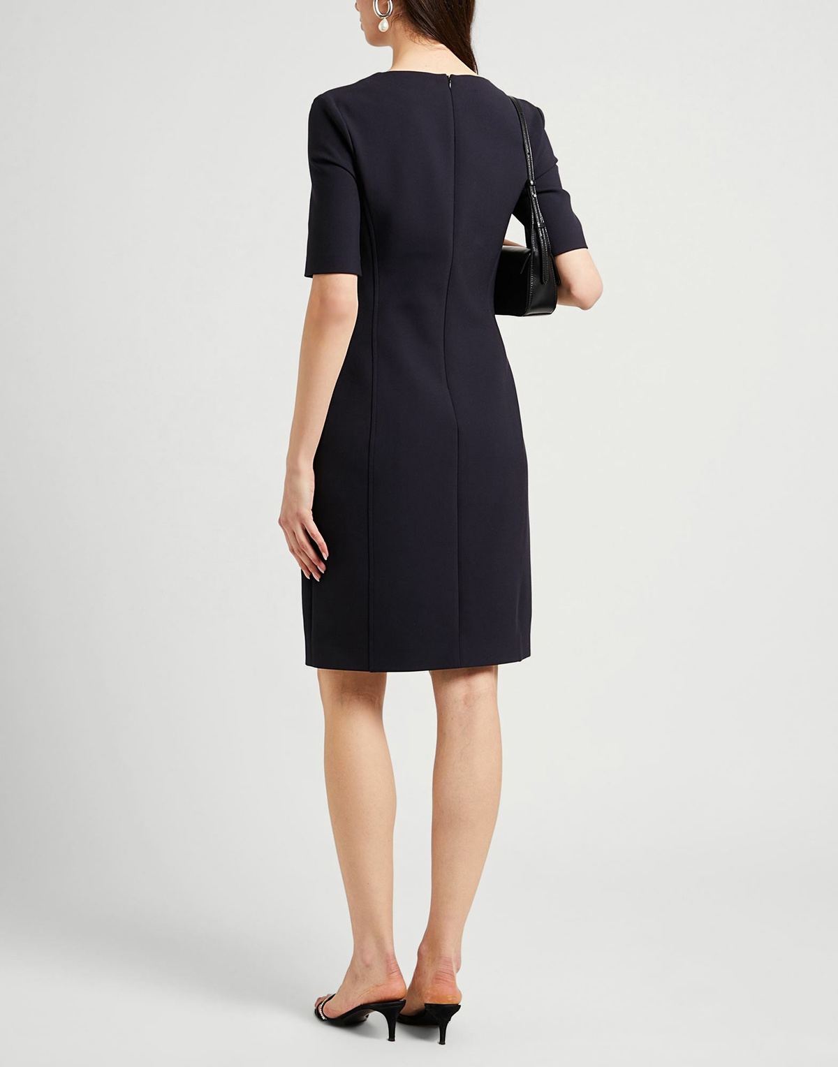 Peserico Womens Midi dress Midnight in Blue