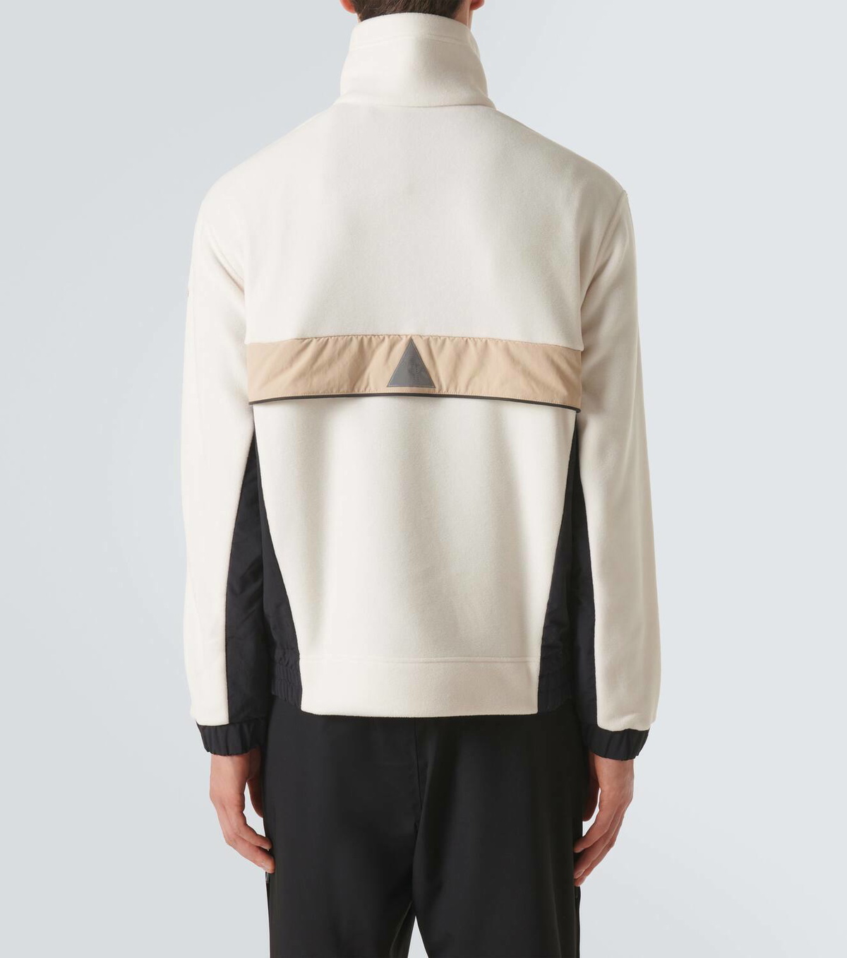 Moncler Grenoble Fleece half-zip sweater