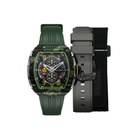 Nubeo Magellan Chronograph Black Dial Mens Watch NB-6024-0L