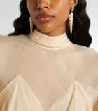 Jennifer Behr Embellished drop earrings