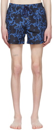 Paul Smith Blue Recycled Polyester Swim Shorts