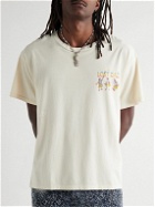 Lost Daze - Wizard Logo-Print Cotton-Jersey T-Shirt - Multi