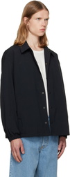 vowels Black Coach Jacket