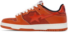 BAPE Orange Sk8 Sta #2 Sneakers