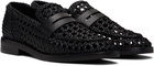 3.1 Phillip Lim Black Alexa Macrame Loafers