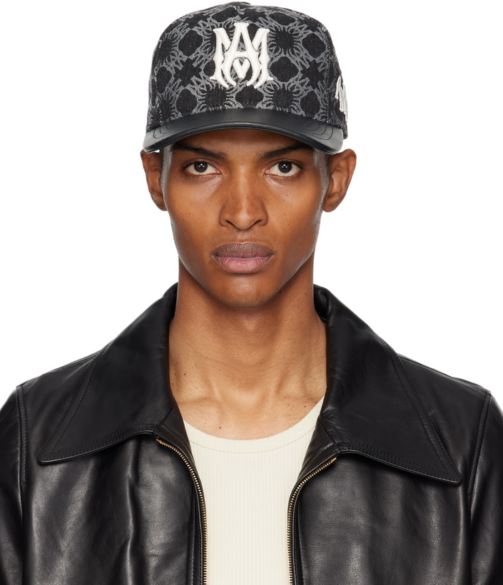 Photo: AMIRI Black MA Quad Denim Cap
