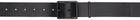 Y's Black Square Buckle Belt