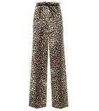 Tom Ford - Leopard-print cotton and silk pants