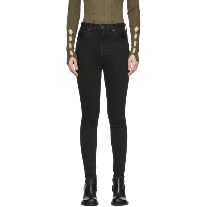 Photo: Moussy Vintage Black MV Filer Rebirth Skinny Jeans
