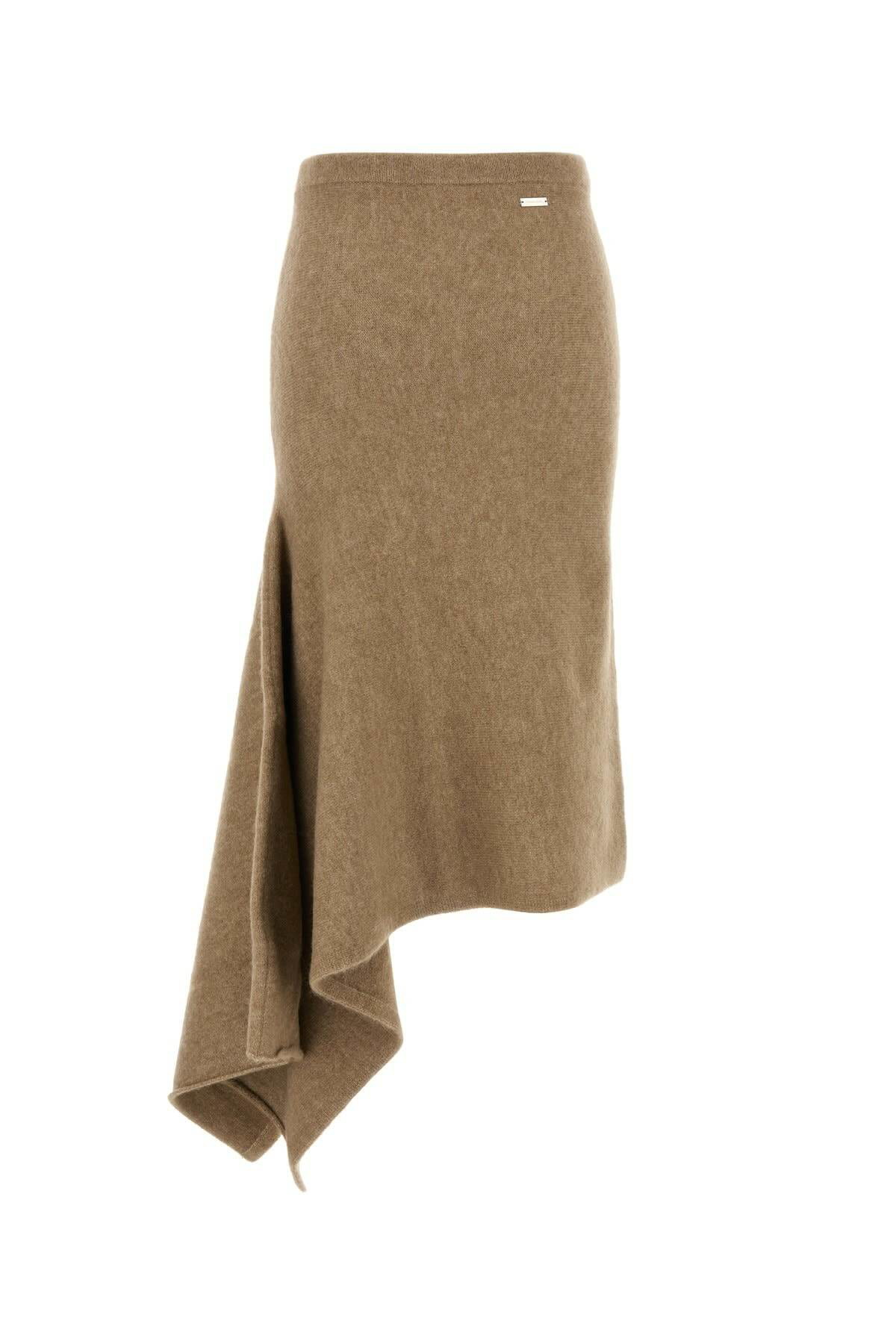 スカート Salvatore Ferragamo Camel Stretch Alpaca Blend Skirt Ferragamo Camel Stretch Alpaca Blend Skirt Salvatore Ferragamo