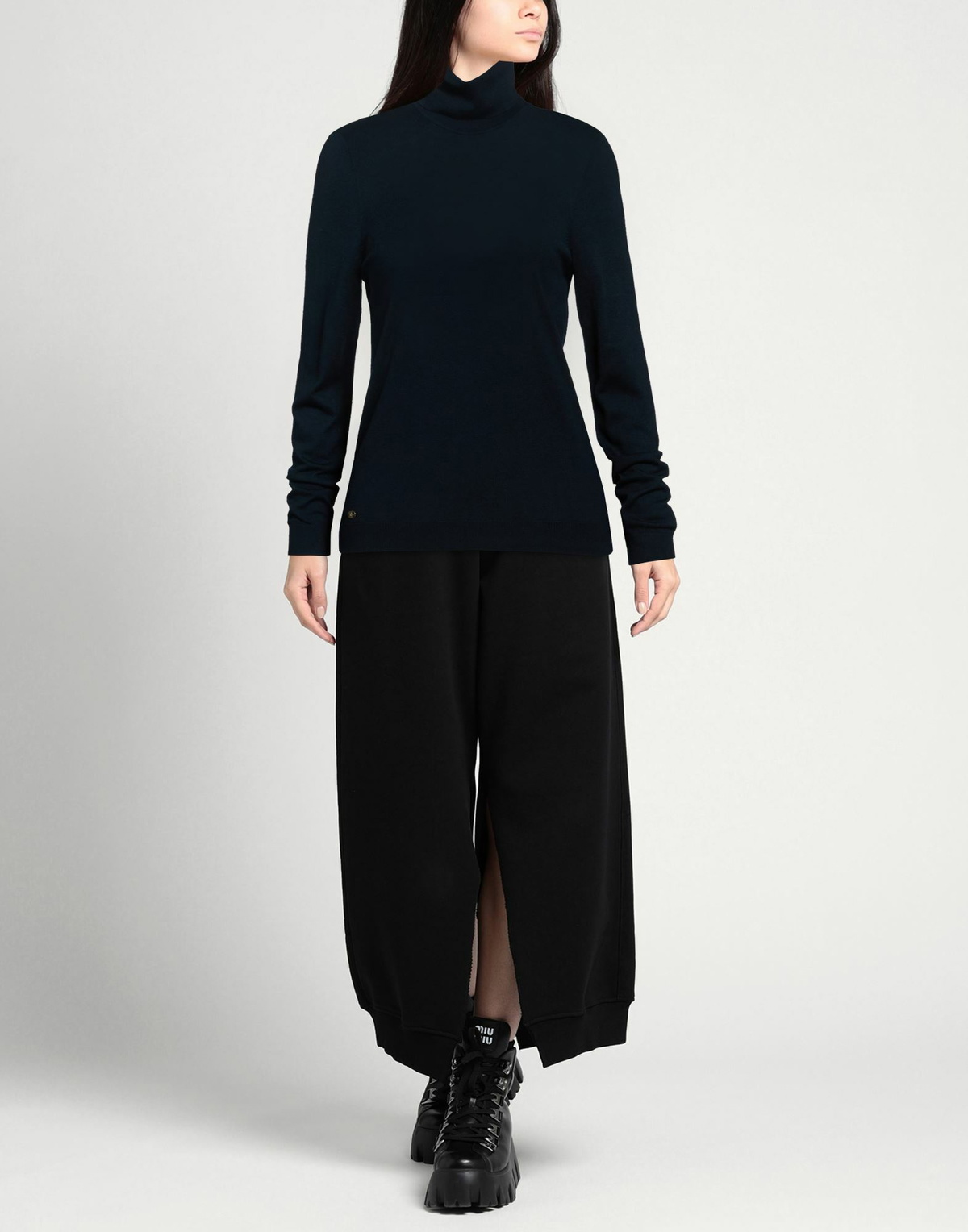 Lauren Ralph Lauren Womens Turtleneck Midnight in Blue