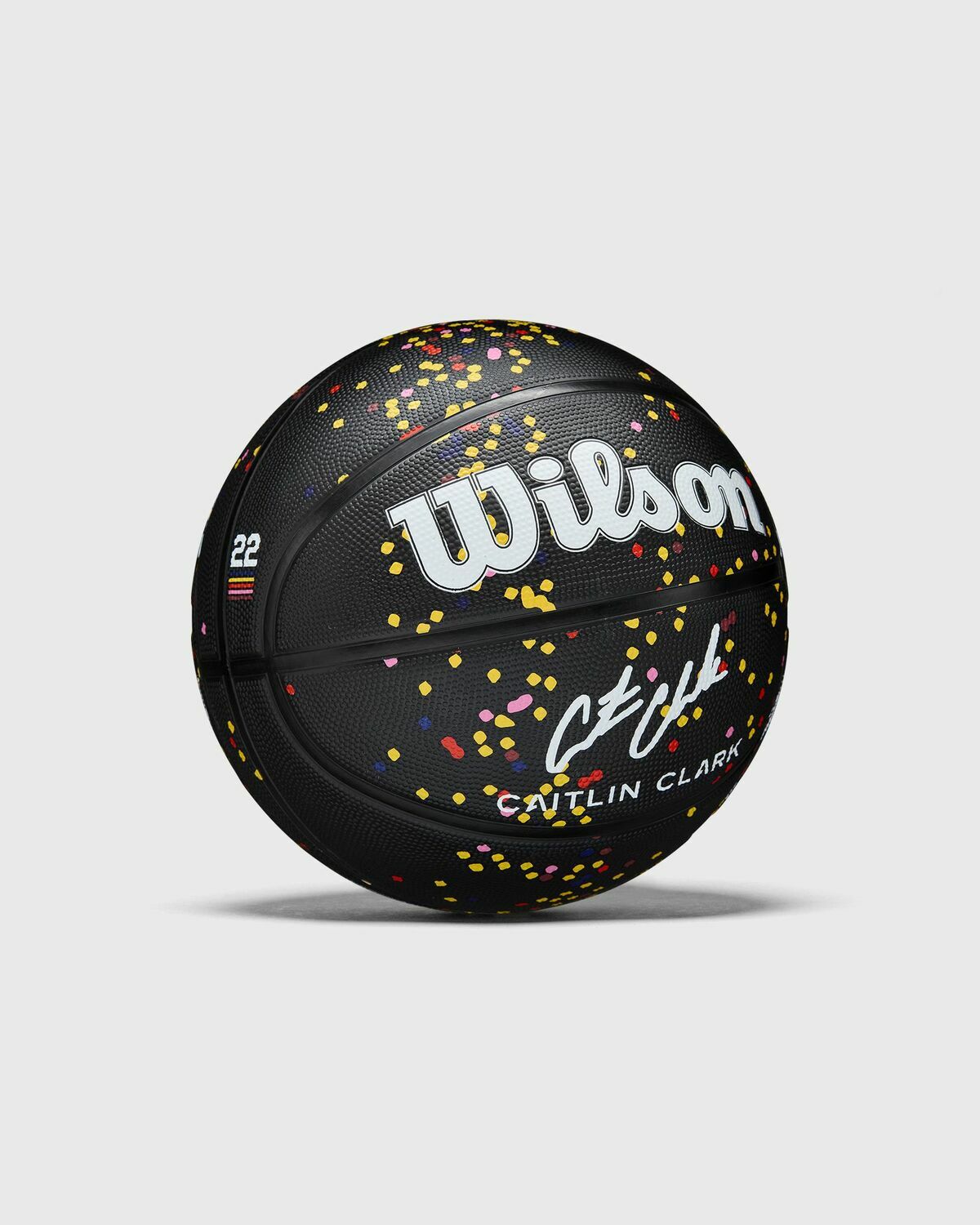 WILSON CC EVERY POINT BASKETBALL BLACK SIZE 6 Black Mens Sports Equipment