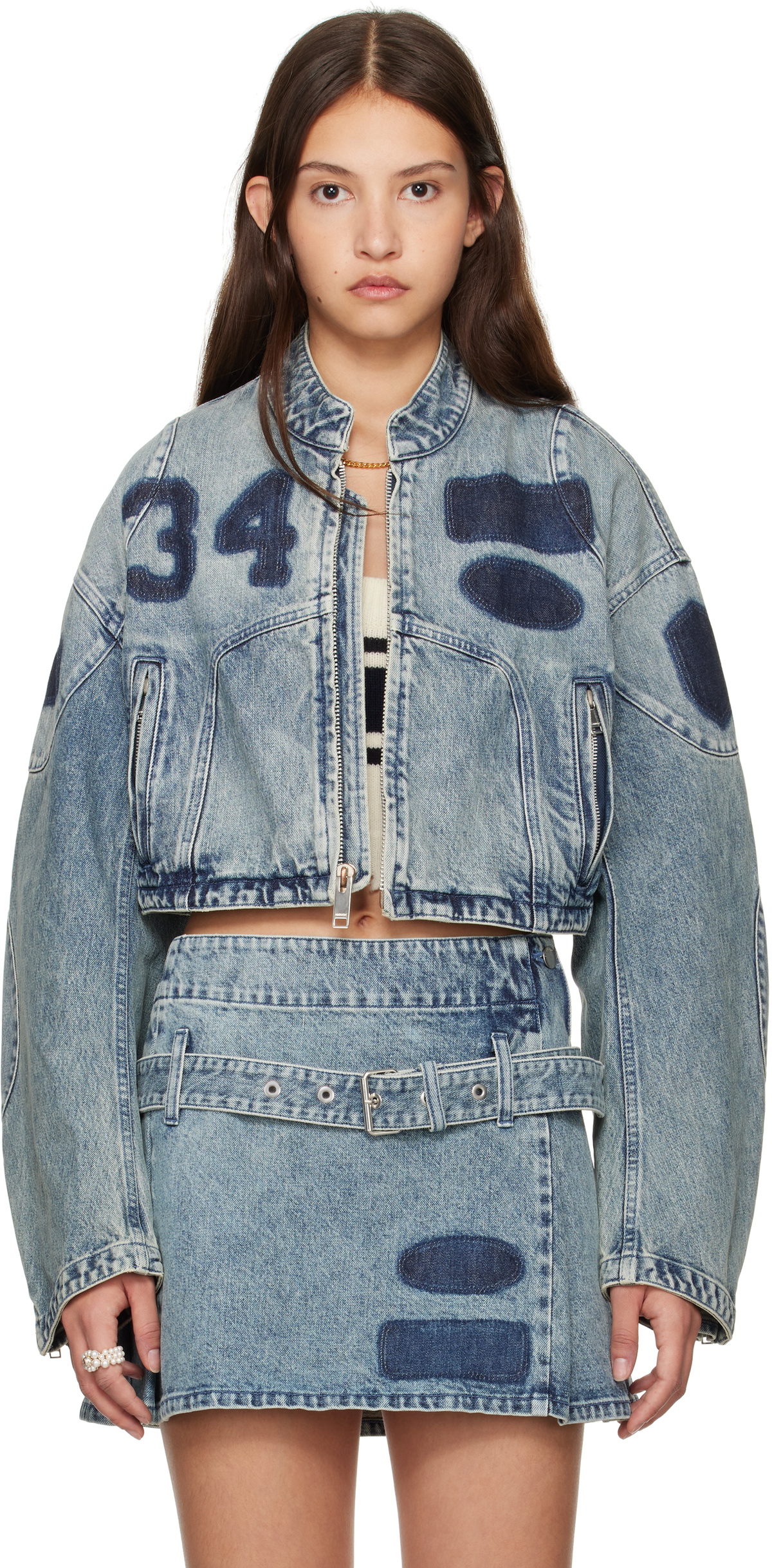 AMBUSH Blue Rider Denim Jacket