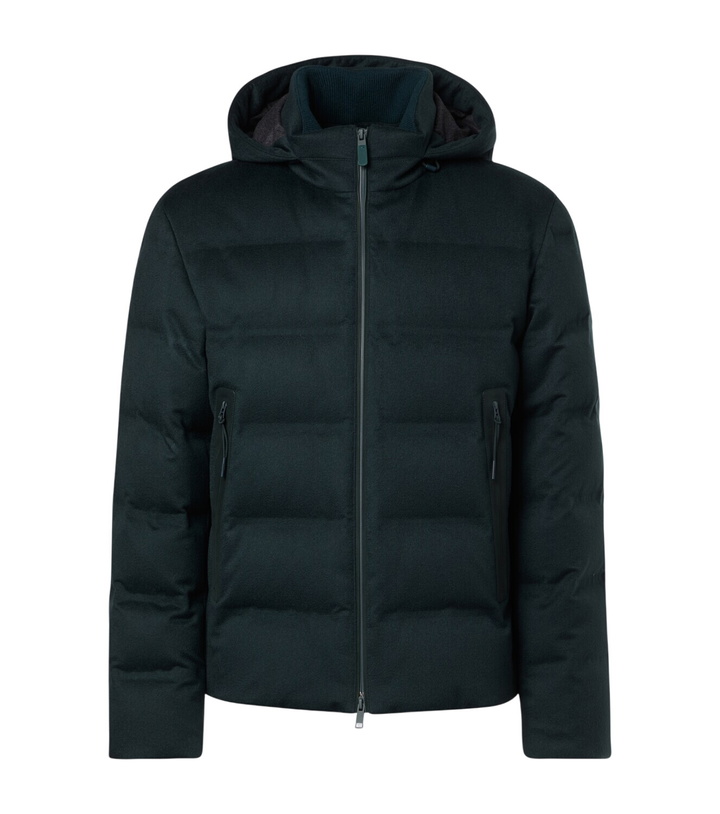 Photo: Zegna Elements technical cashmere down jacket