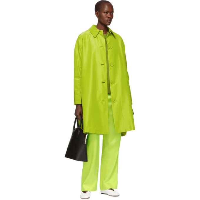 Mansur Gavriel Green Elegant Coat Mansur Gavriel