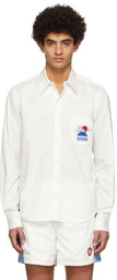 Casablanca White Cotton Shirt