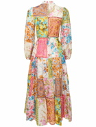 ZIMMERMANN - Halcyon Printed Tiered Cotton Midi Dress