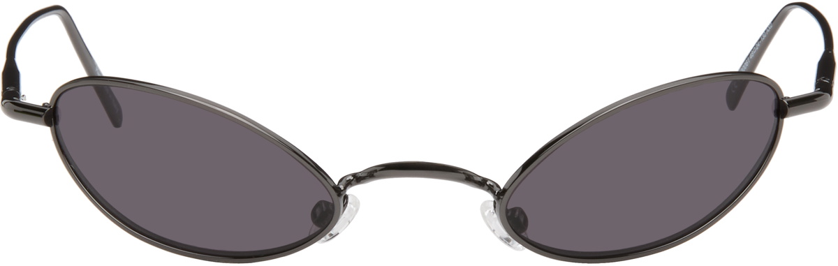 Acne Studios Black Steel Sunglasses
