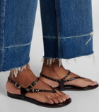 Chloé Susanna studded leather thong sandals