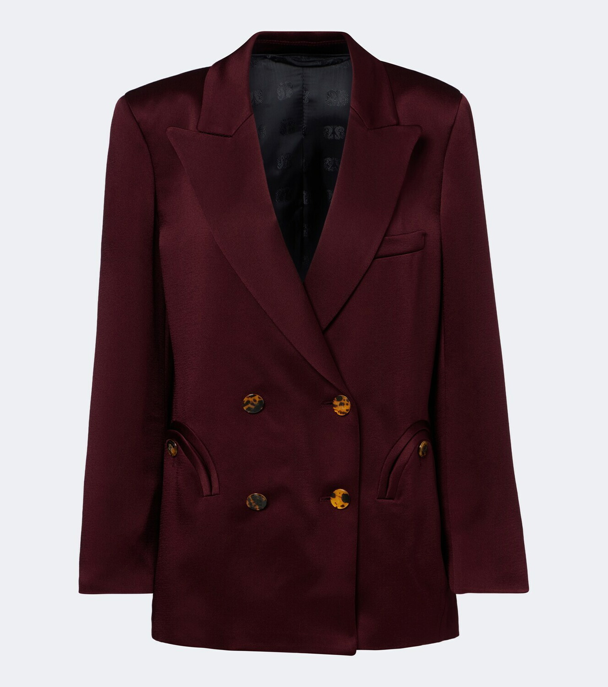 Blazé Milano Everynight double-breasted satin blazer